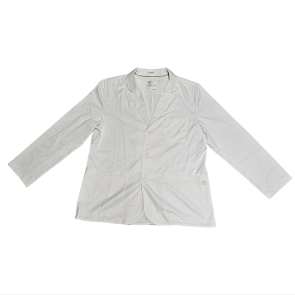 Healing Hands White Coat Men’s L “The Minimalist” Leo Style 5150 Lab Jacket - Picture 1 of 8